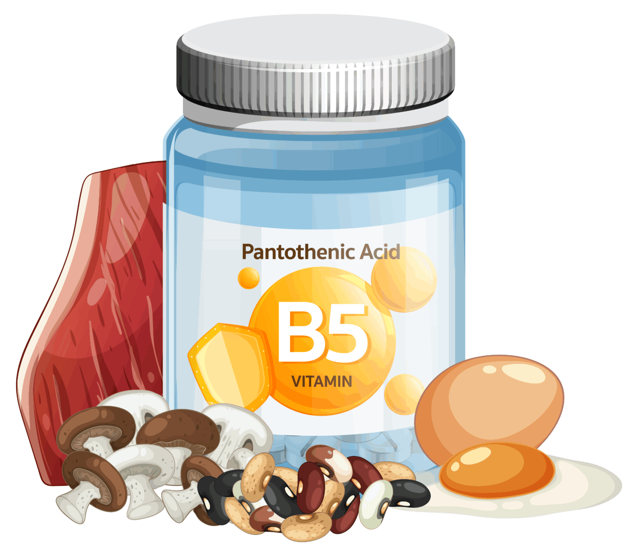 含有維他命B5的食物