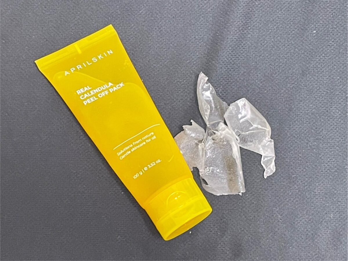 廣告超兇的april Skin 金盞菊撕拉面膜效果究竟是真是假 使用方法與真實心得分享 找cha研究室