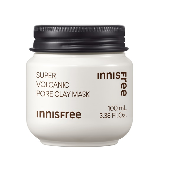 innisfree超級火山泥毛孔潔淨面膜瓶身