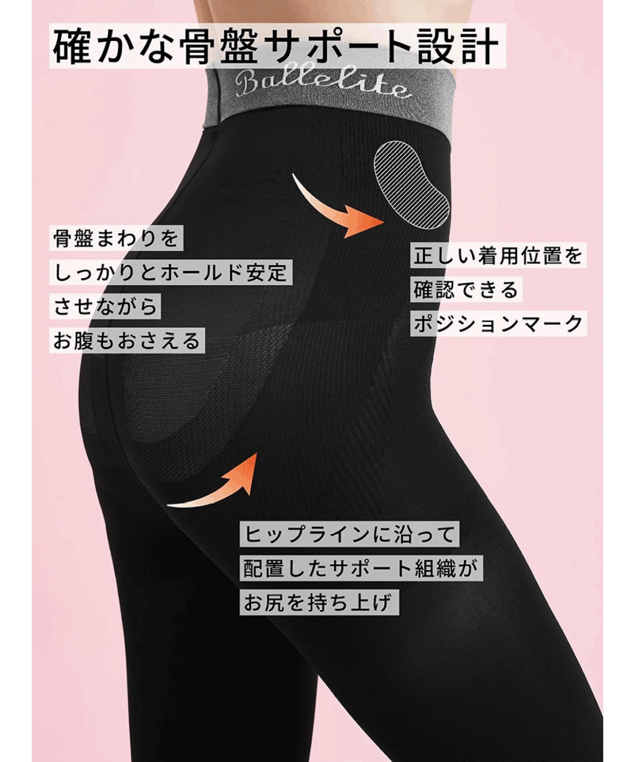 Ballelite 壓力褲 特色