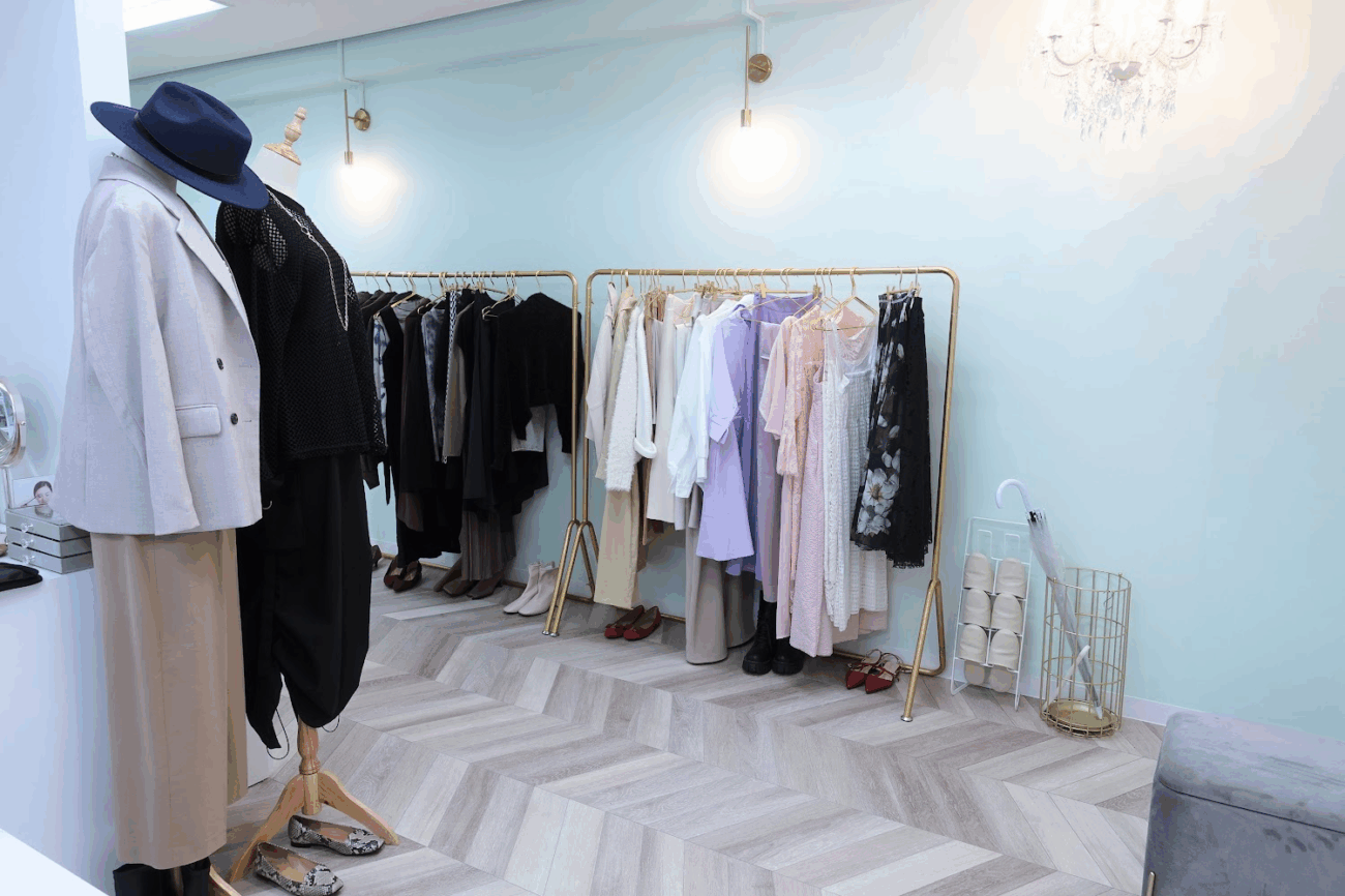 R Dresser 銀座2號店店內
