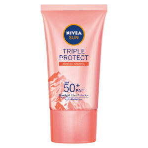 NIVEA妮維雅 三重防護輕透防曬凝乳 控油不致痘
