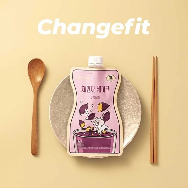 代餐奶昔 Change fit 地瓜拿鐵口味