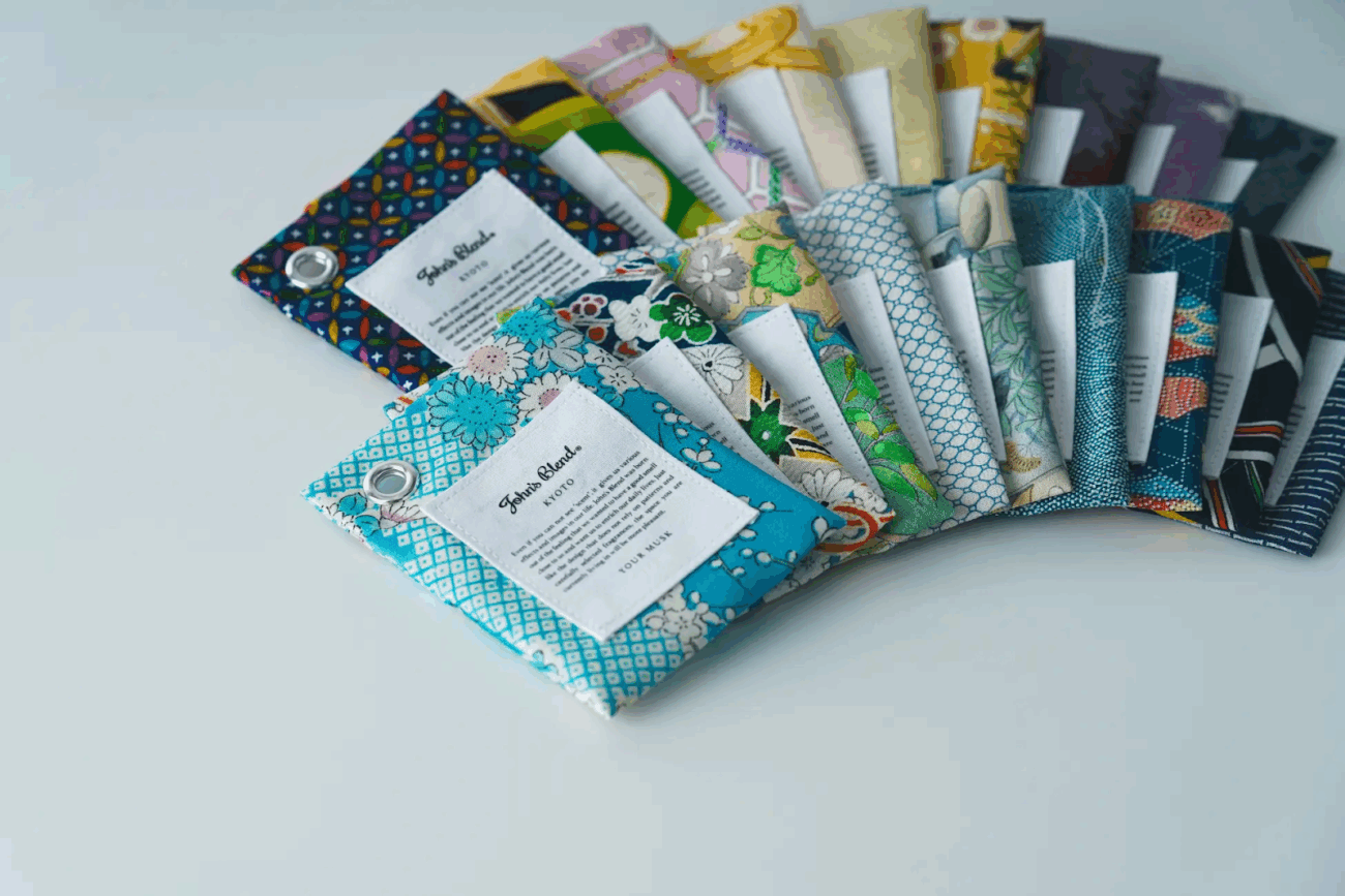 日本香氛品牌 John’s Blend YOUR MUSK 香包袋選擇