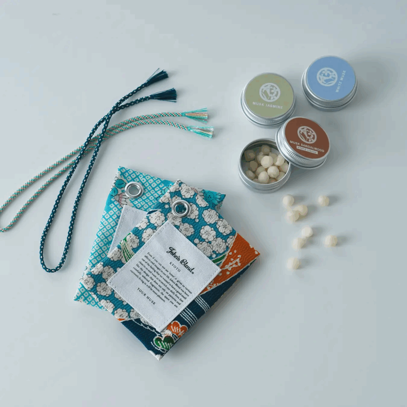 日本香氛品牌 John’s Blend YOUR MUSK 香包體驗內容