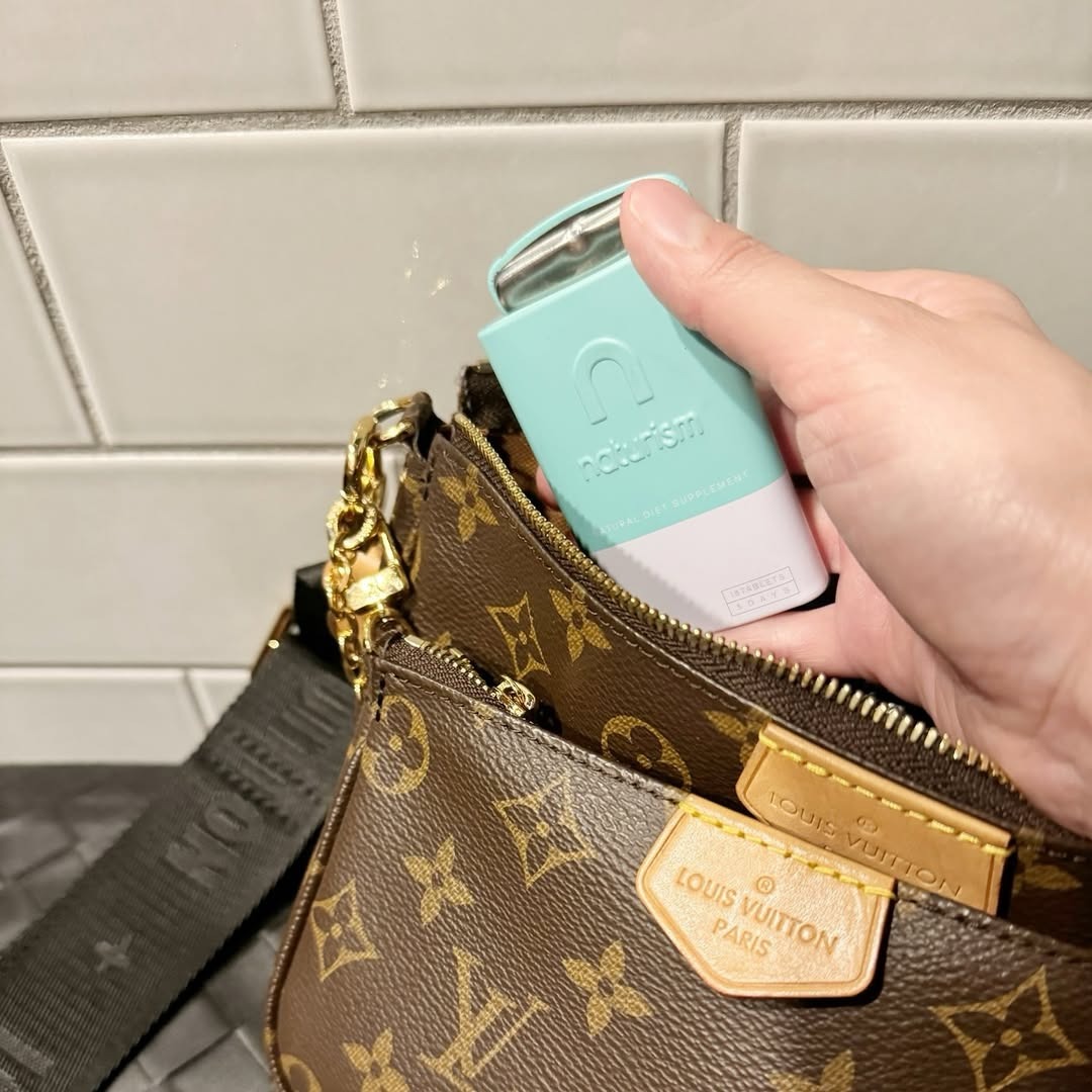 日本健康食品「naturism」輕巧便於攜帶外出