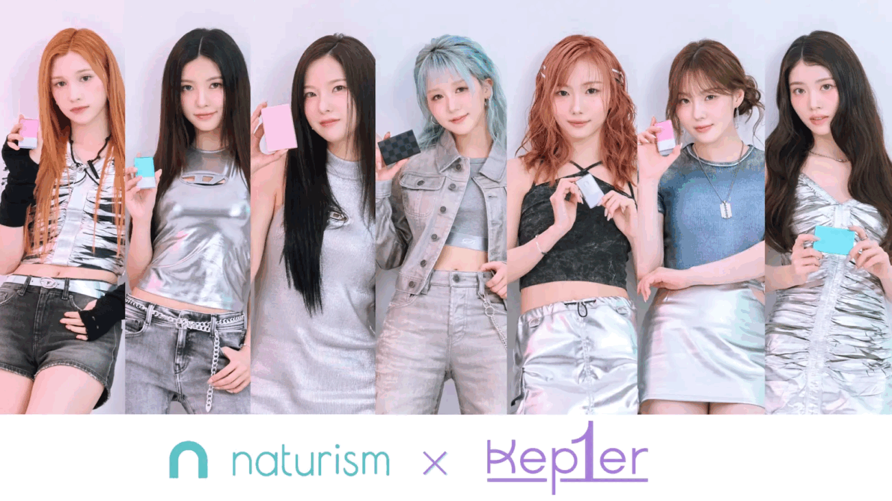 日本健康食品「naturism」請到韓國女團Kep1er代言