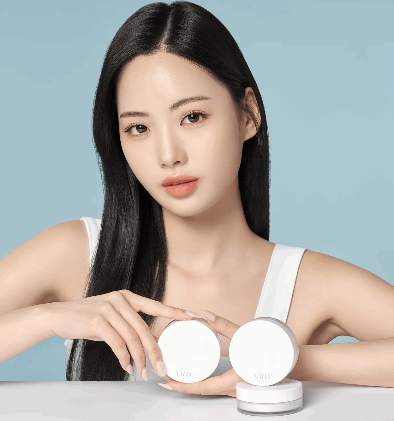 vim BEAUTY keep confidence powder 妝感