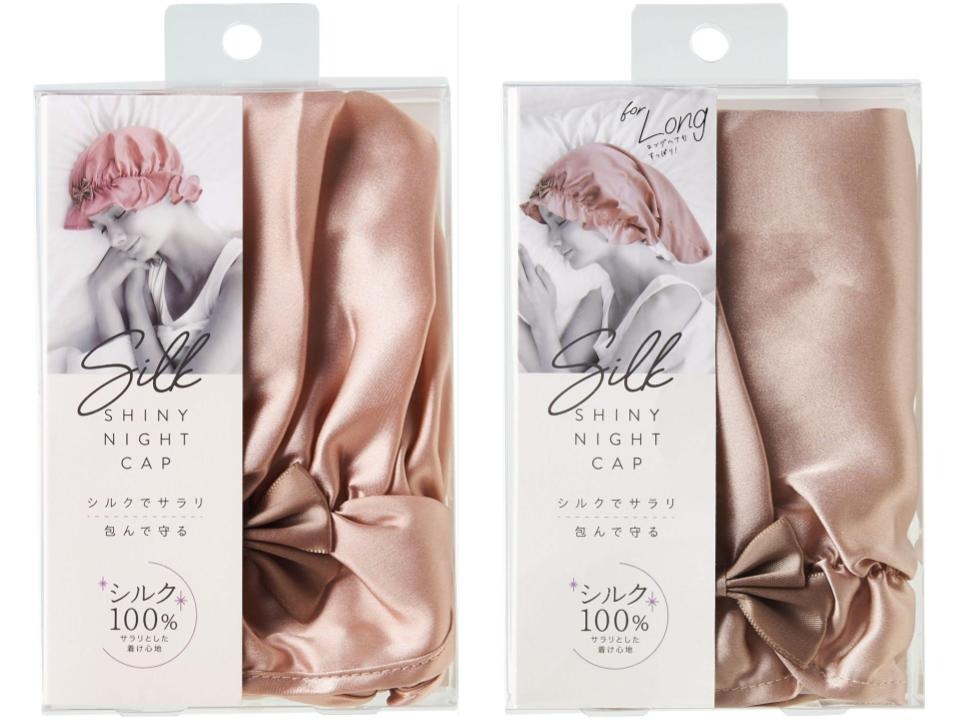 絲綢睡帽 Silk SHINY NIGHT CAP