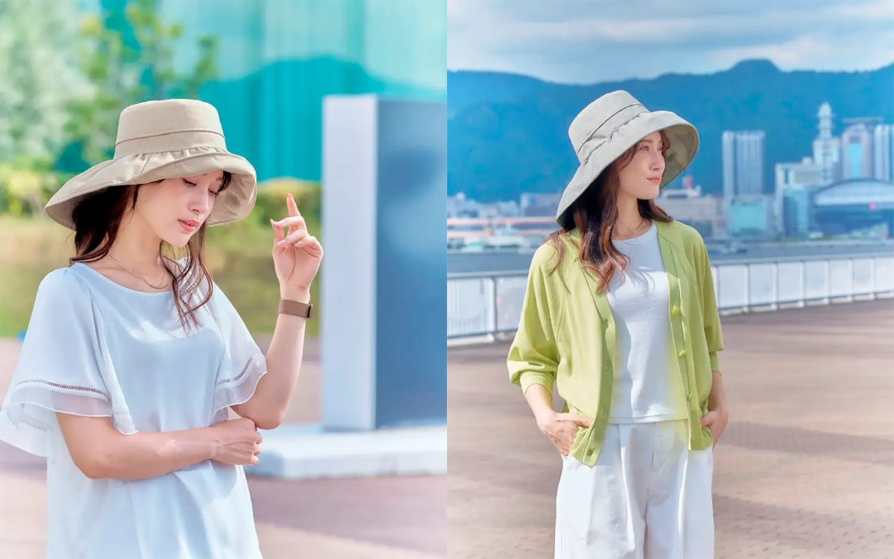 Sun Block Lab遮夏寬簷帽