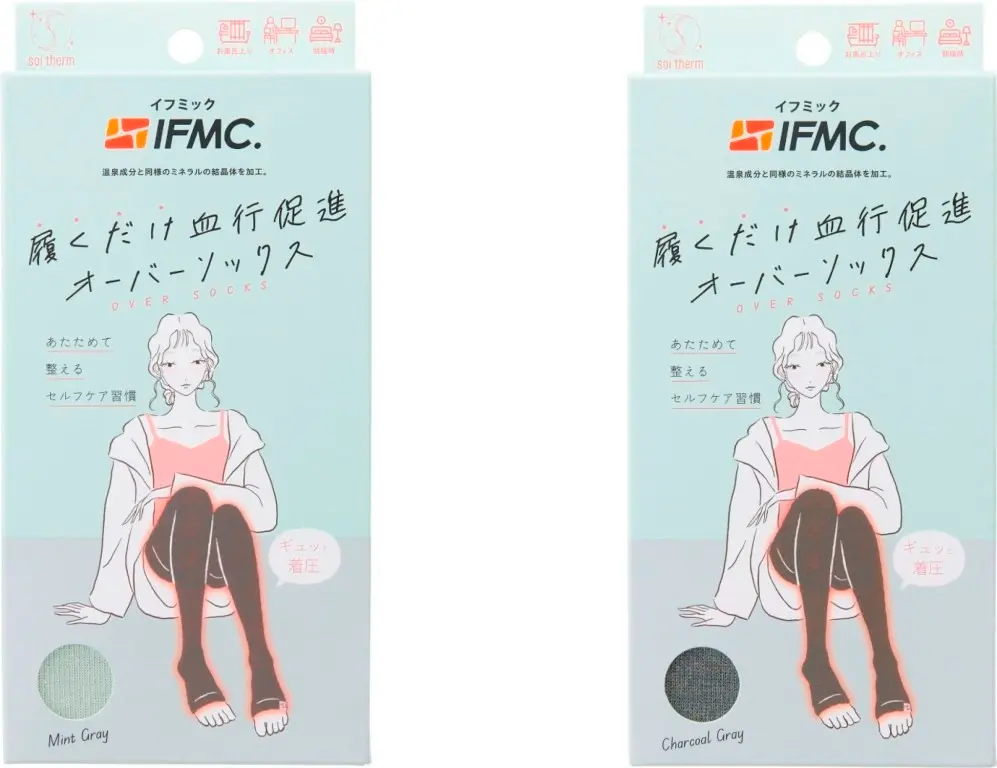 Soi Therm 系列 OVER SOCKS（膝上襪）