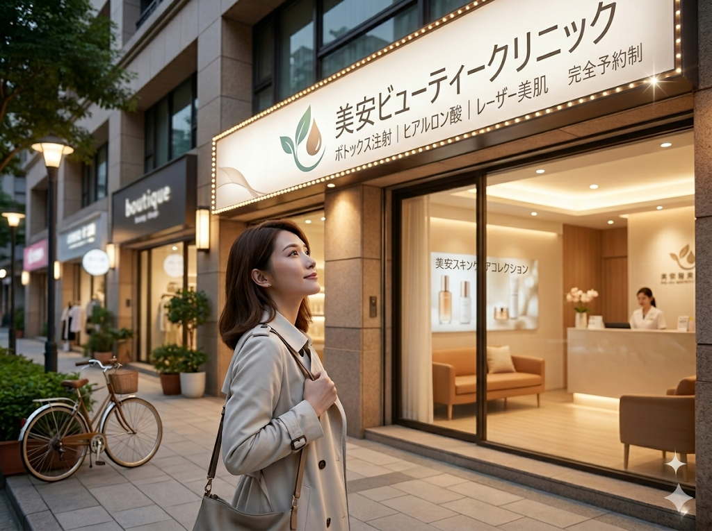 前往日本醫美診所診療示意圖