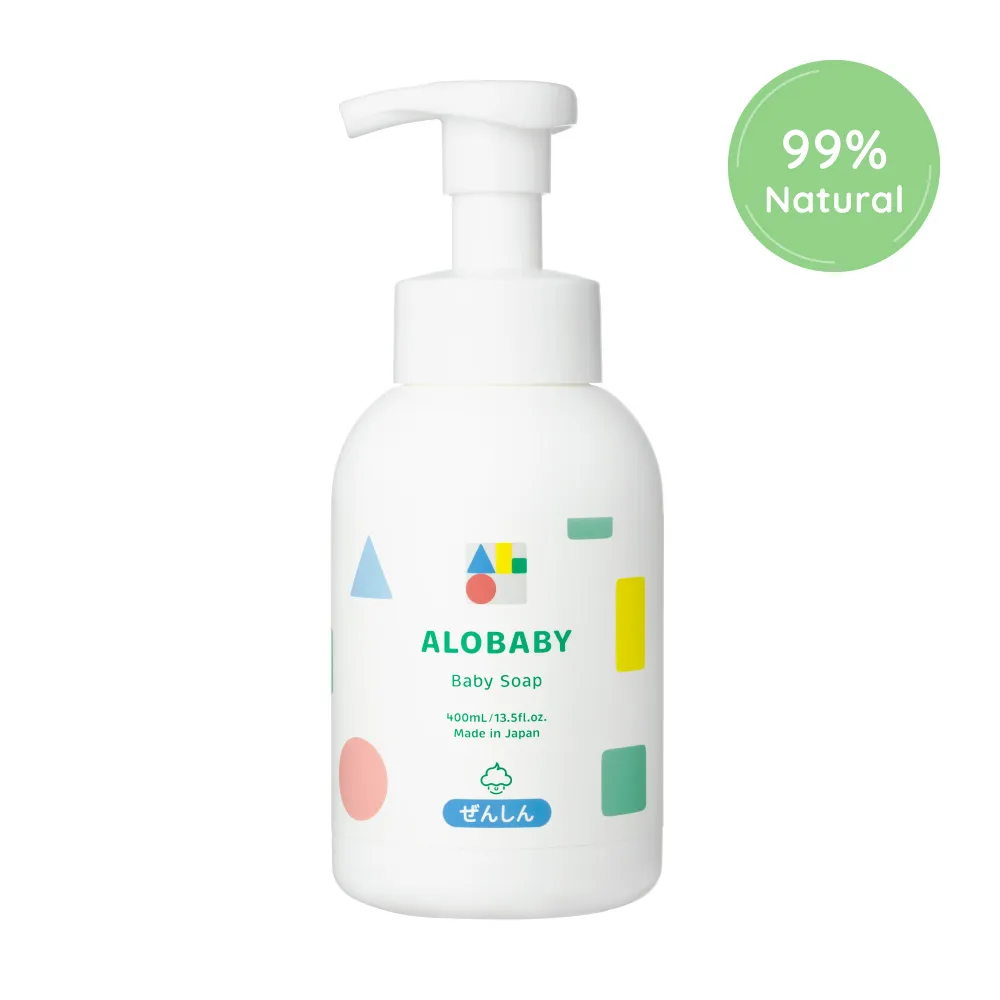 日本嬰幼品牌ALOBABY 寶寶晚安洗髮沐浴慕斯