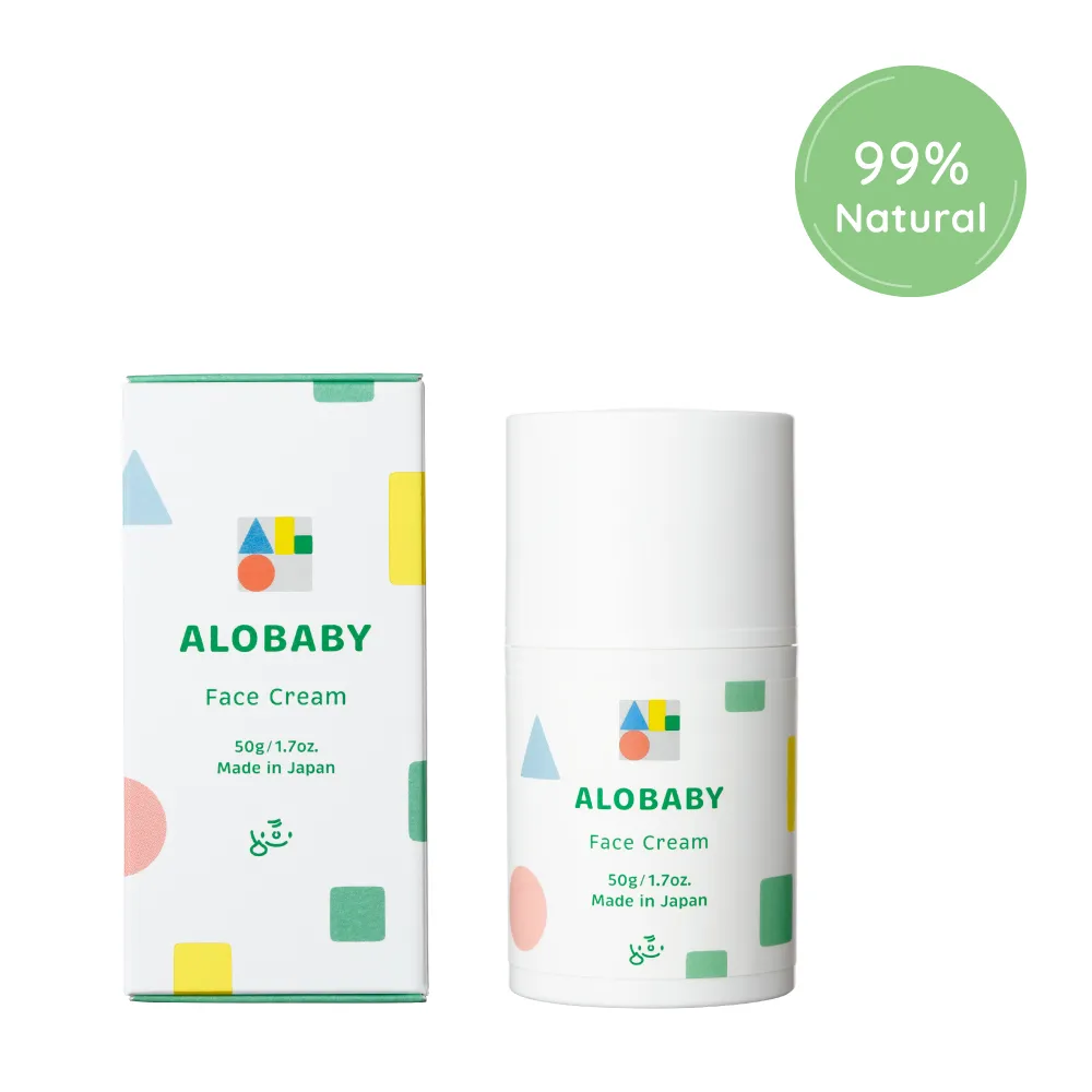 日本嬰幼品牌ALOBABY 寶寶水潤修護面霜