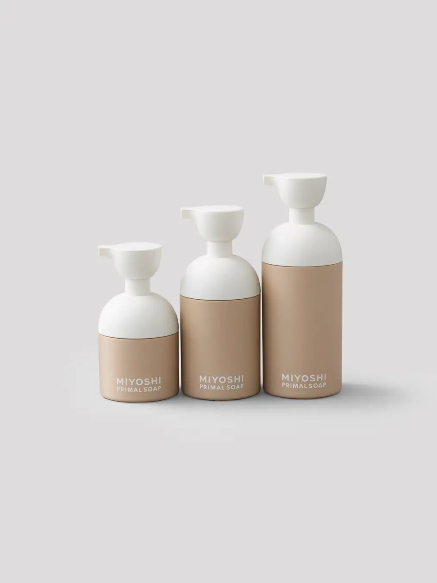 MIYOSHI PRIMAL SOAP 簡約美學瓶身